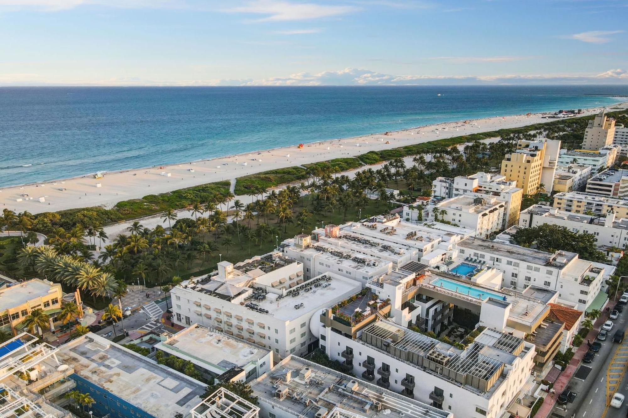 Beachy 1 B/R, W/2 Queen Beds, On Ocean Drive Beach Miami Beach Exterior foto